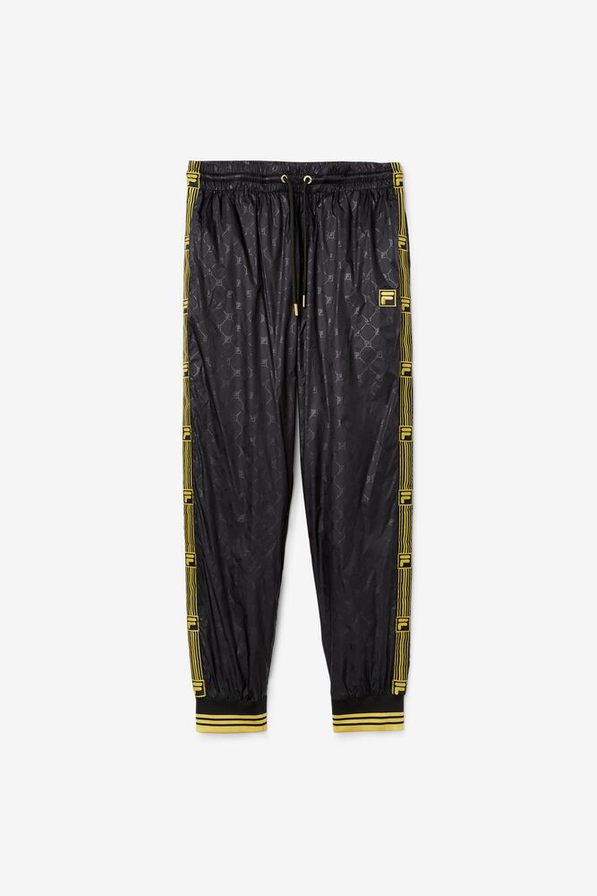 Fila Pants Mens Black Gregory - Ireland 16872-VMSU